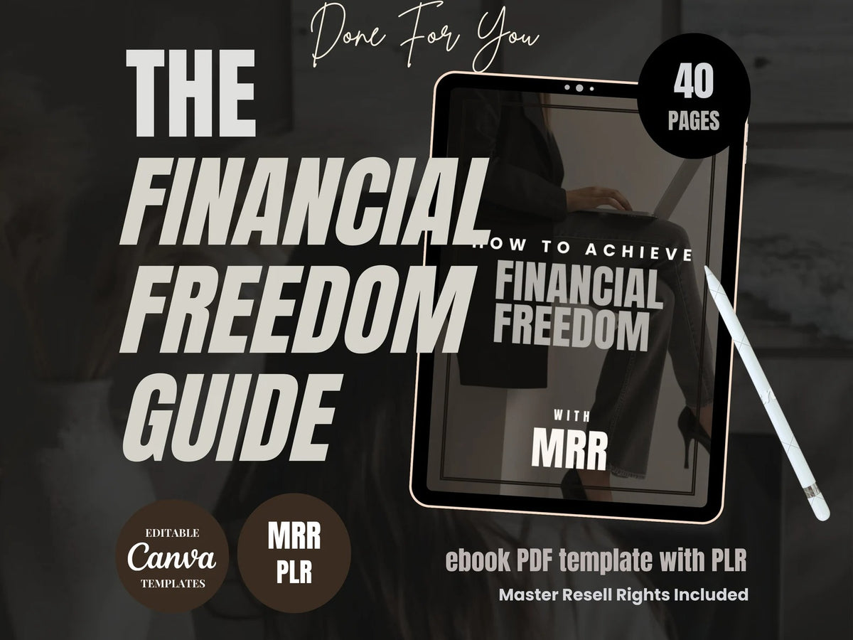 Faceless Passive Income Guide (40 Pages + MRR & PLR) – Instant Download for Just $12