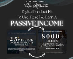 25M+ Digital Products + 8,000 Viral Faceless Reels | MRR + PLR Bundle to Build Your Passive Income Business
