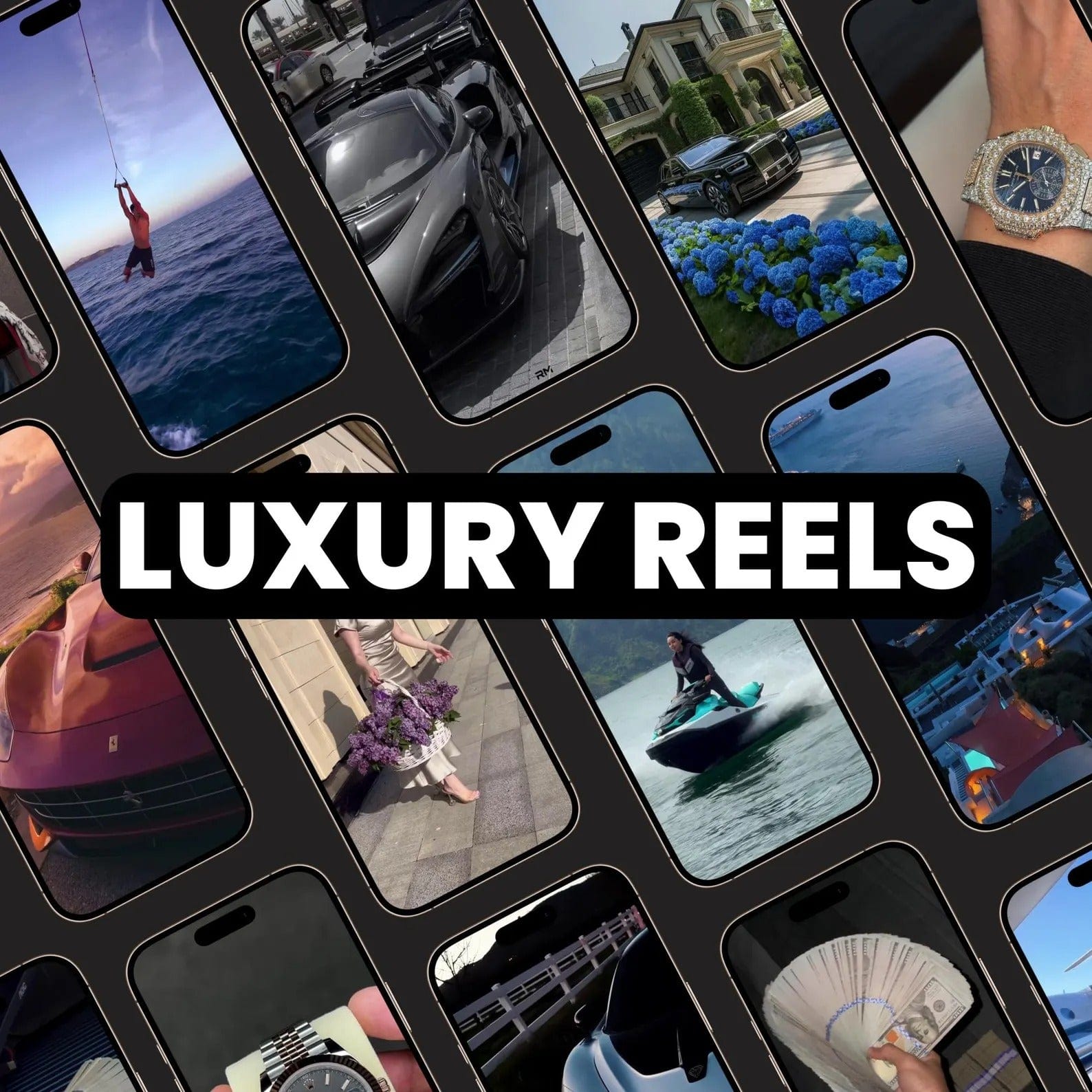 🚀 Viral Luxury Content Vault – 15,000+ 4K Faceless Videos with MRR for TikTok, Reels & YouTube Shorts