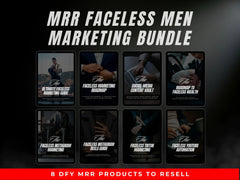 Faceless Men Digital Marketing Bundle with MRR | 8 DFY Guides + Canva Templates + Bonus Reels Content | PLR Resell Rights