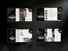 Faceless Men Digital Marketing Bundle with MRR | 8 DFY Guides + Canva Templates + Bonus Reels Content | PLR Resell Rights