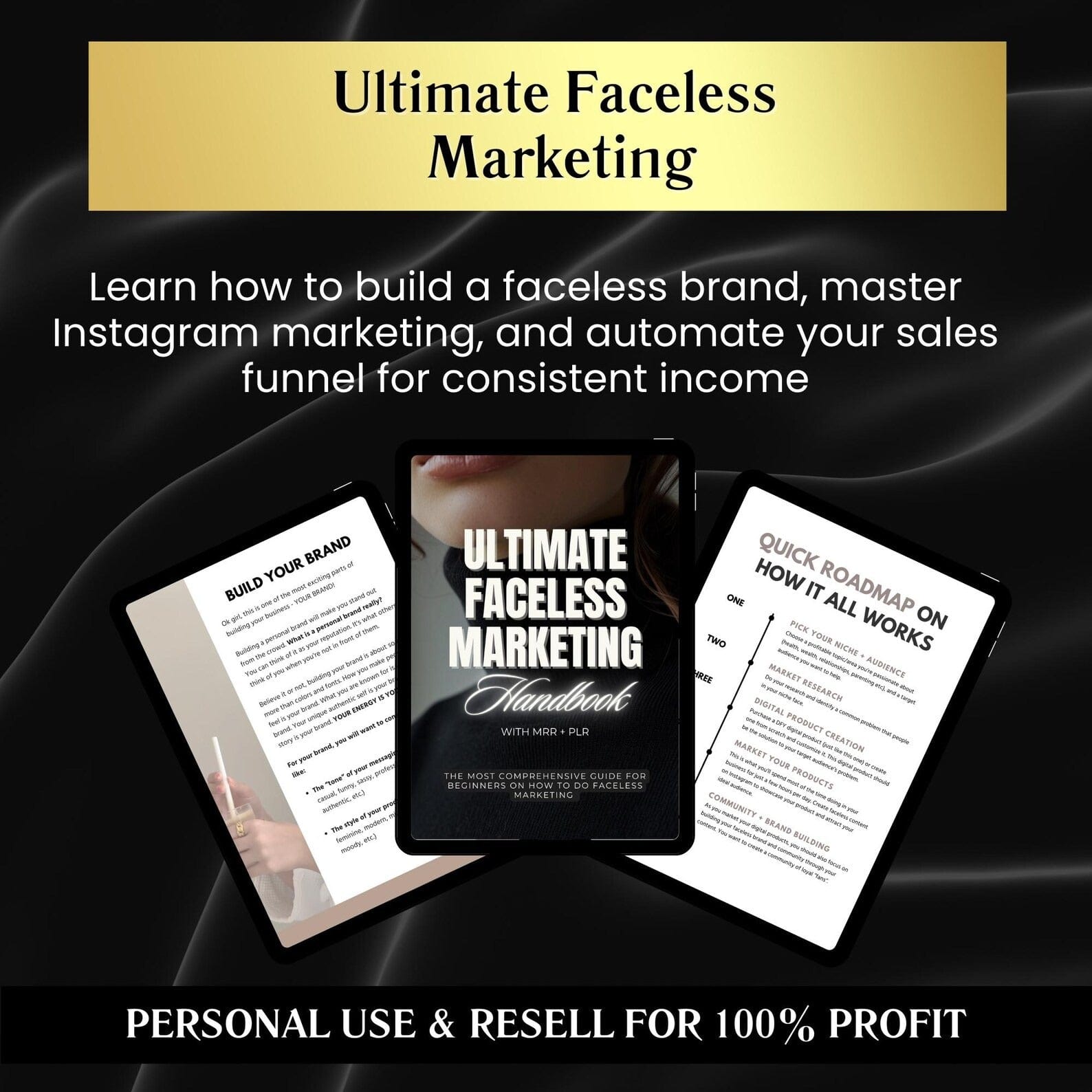 Faceless Digital Empire Bundle – 8 DFY Products + PLR/MRR | Editable Canva Templates for Passive Income