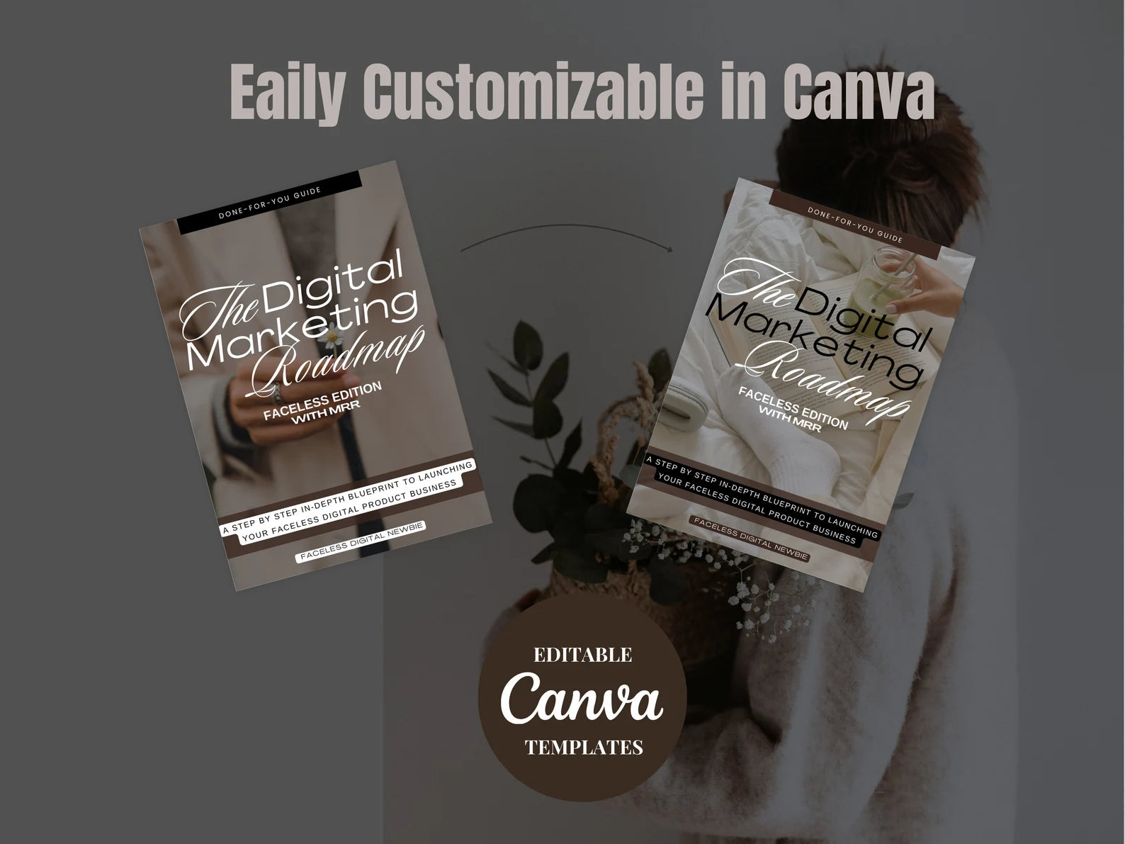 Digital Marketing Roadmap + Canva Templates | 111+ Page DFY Guide with MRR & PLR