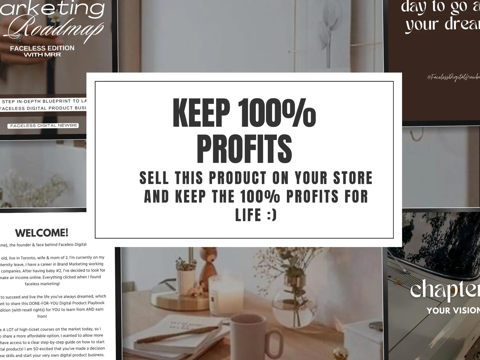 Instagram Marketing Playbook + Canva Templates | DFY Passive Income Ebook with MRR & PLR